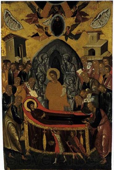 Andreas Ritzos The Dormition of the Virgin France oil painting art